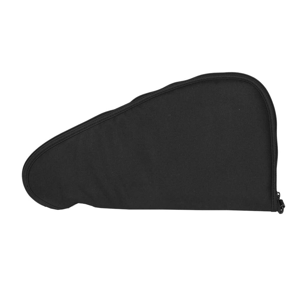 Large Tactical Padded Gun Pistol Carry Hand Case Security Police Shooting Black