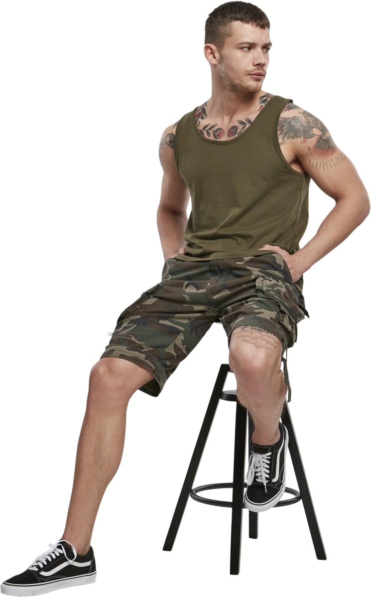 Brandit Tank Top Dark Camo