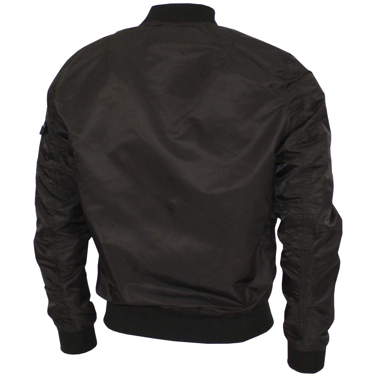 MFH US Airforce MA1 Jacket – Black Bomber Flight Jacket Men’s