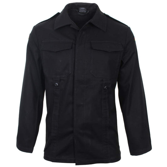 Mil-Tec Men’s German Old Style Moleskin Field Jacket – Black GR5