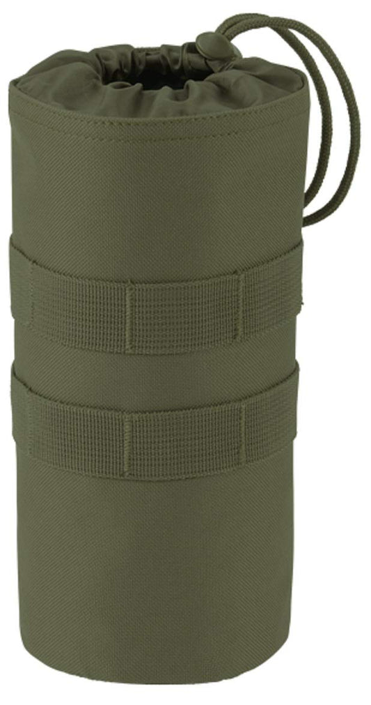Brandit MOLLE Bottle Holder I – Olive Green, Tactical Water Bottle Pouch