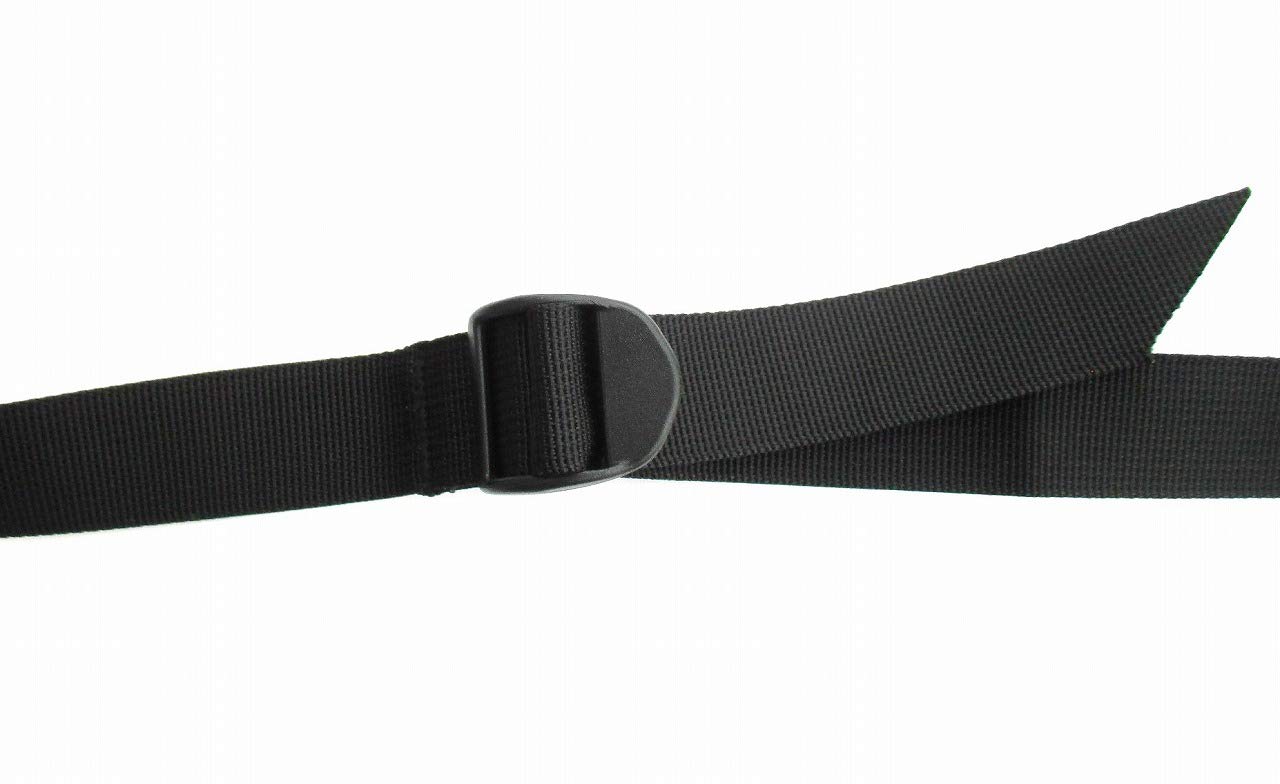 Mil-Tec Unisex - Adult Packing Strap, Black, 120 cm