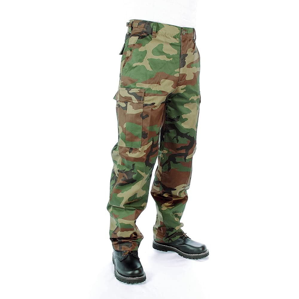 Mil-Tec US BDU Style Ranger Field Pants Woodland