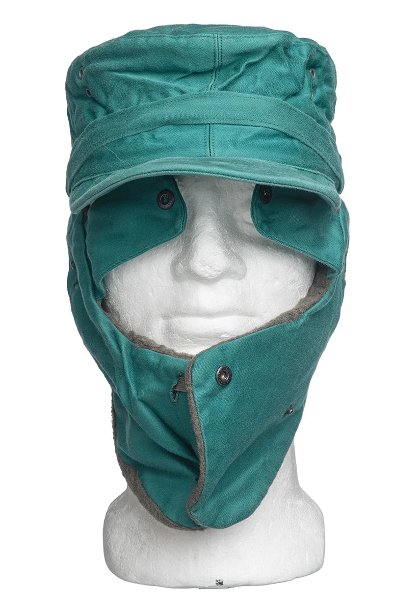 Original Austrian Army Winter Cap Green – Like New