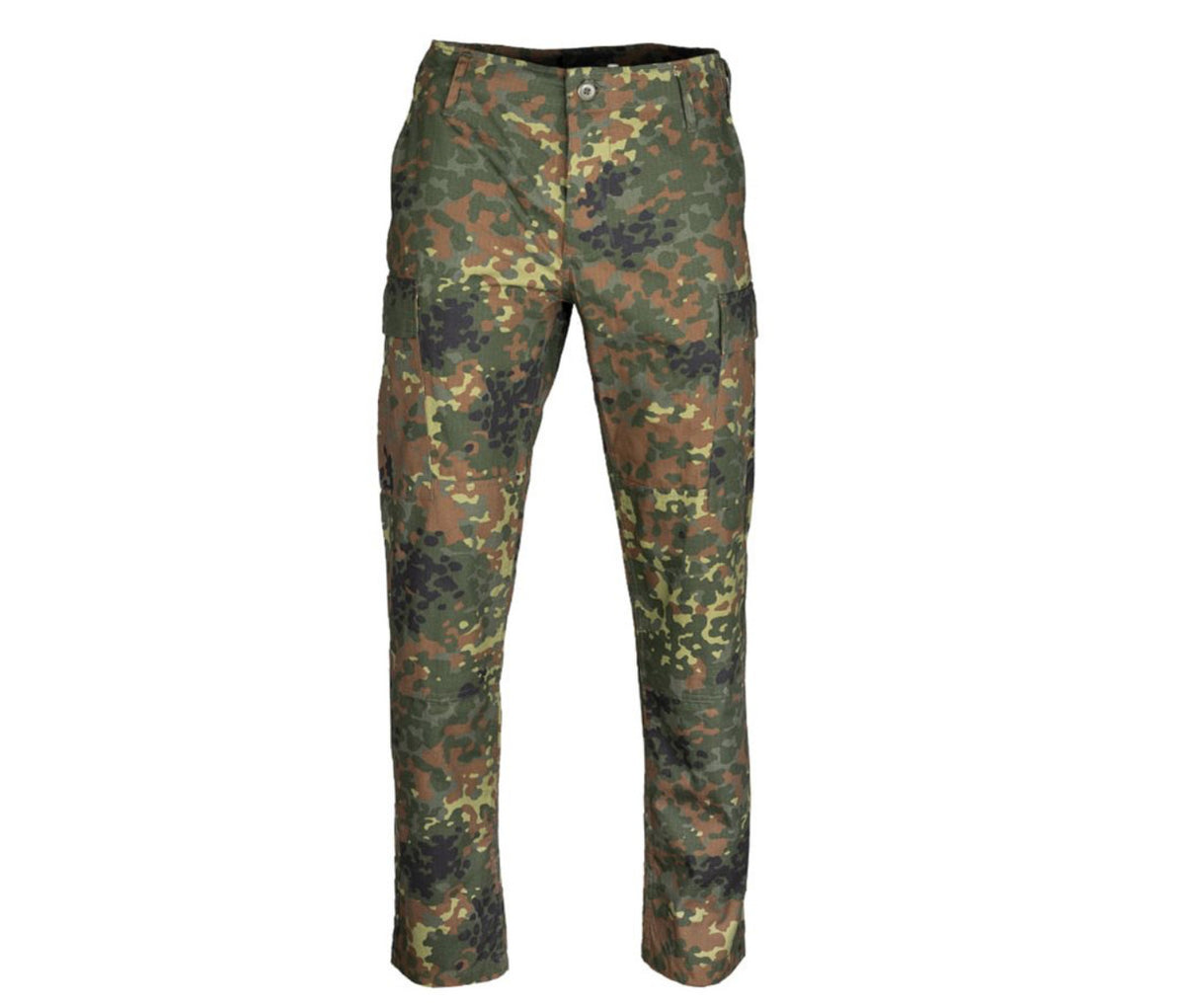 Mil-Tec US BDU Ripstop Field Pants Slim Fit Flecktarn