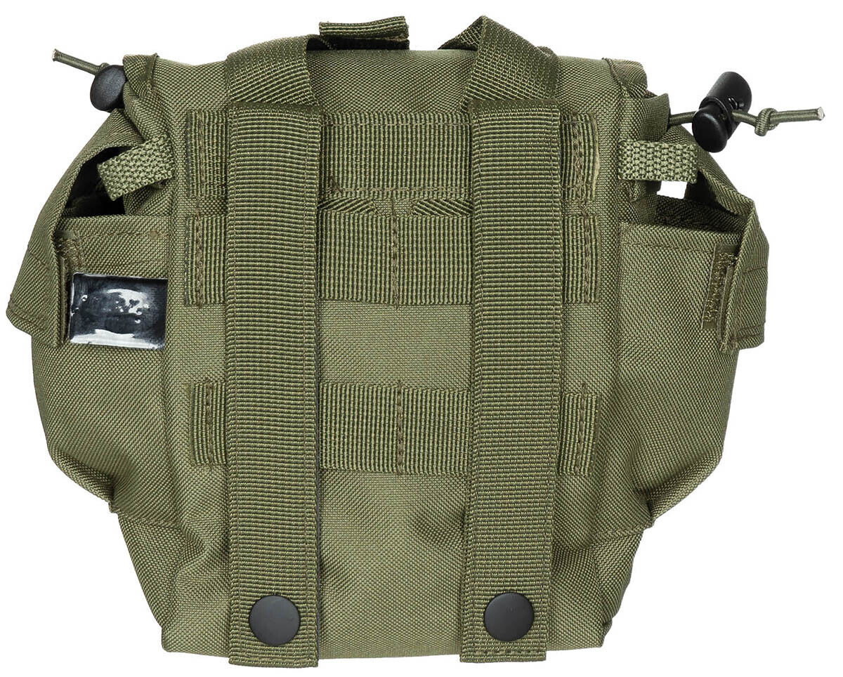Military Army Combat Outdoor Drinking Bottle Pouch MOLLE OD Green