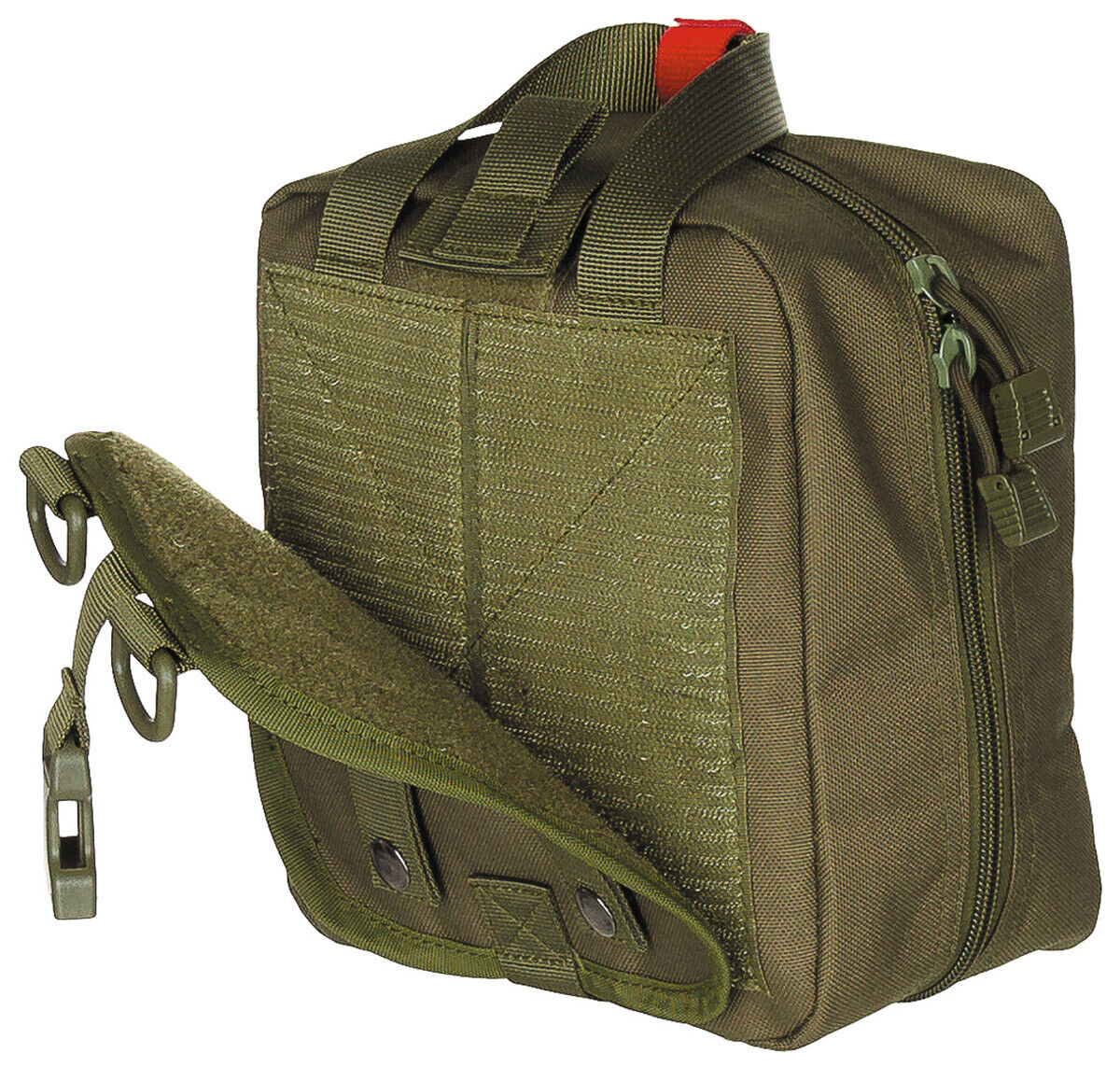 Military Army Combat Medical First Aid Bag Pouch Large MOLLE  OD Green