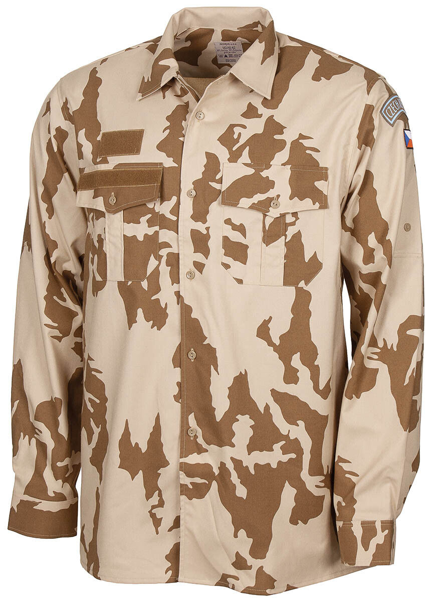 Czech Army M95 Long-Sleeved Shirt Desert Camo