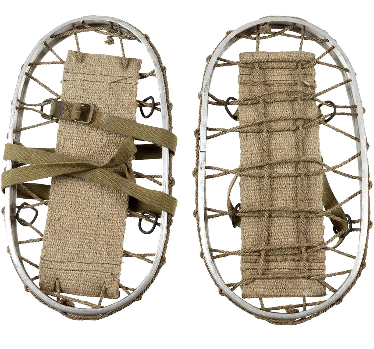 Original Italian Army Snow Shoes with Straps – Used