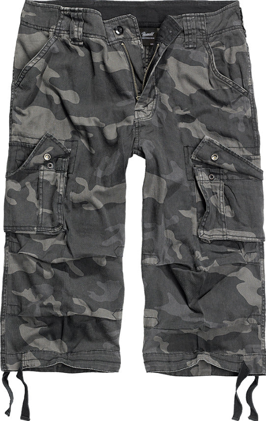 Brandit Urban Legend 3/4 Shorts Mens Army Style Military Combat Cargo Darkcamo