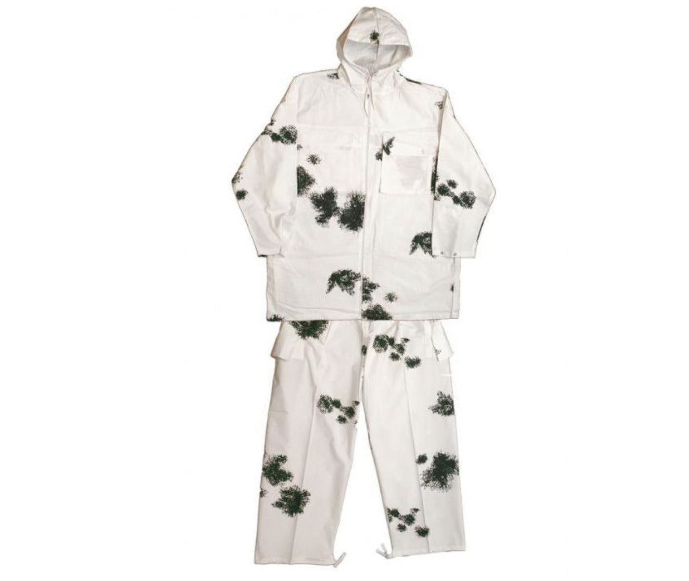 Mil-Tec German Cotton 2-pcs. Snow Camo Suit