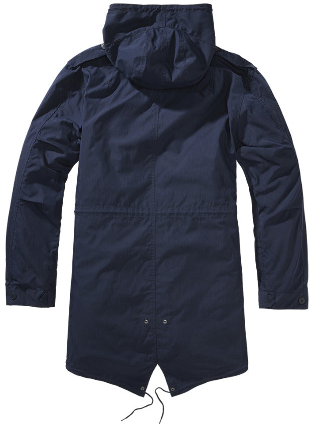 Brandit M51 US Parka Urban Lining Fishtail Mens Casual Outdoor Jacket Navy