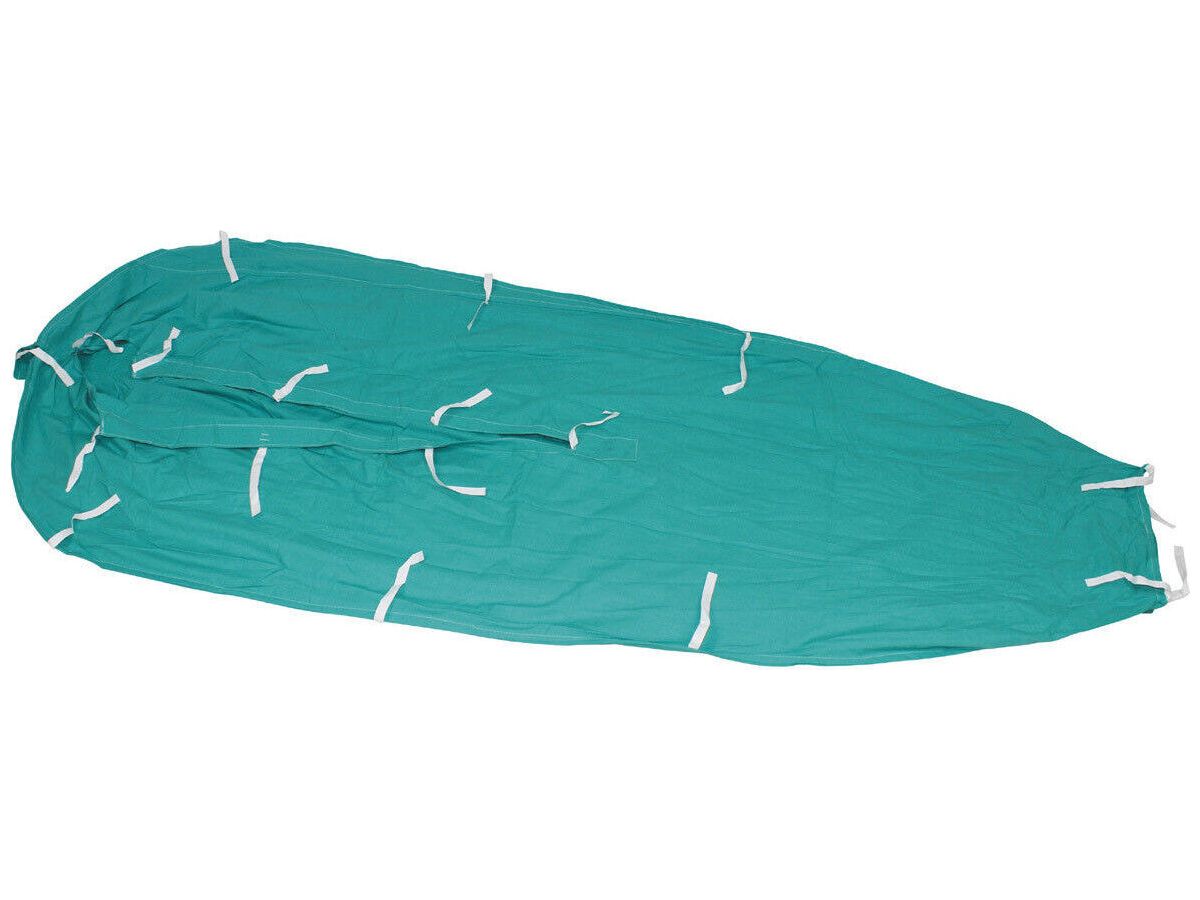 Original Slovakian Army Sleeping Bag-inside Part With Bands