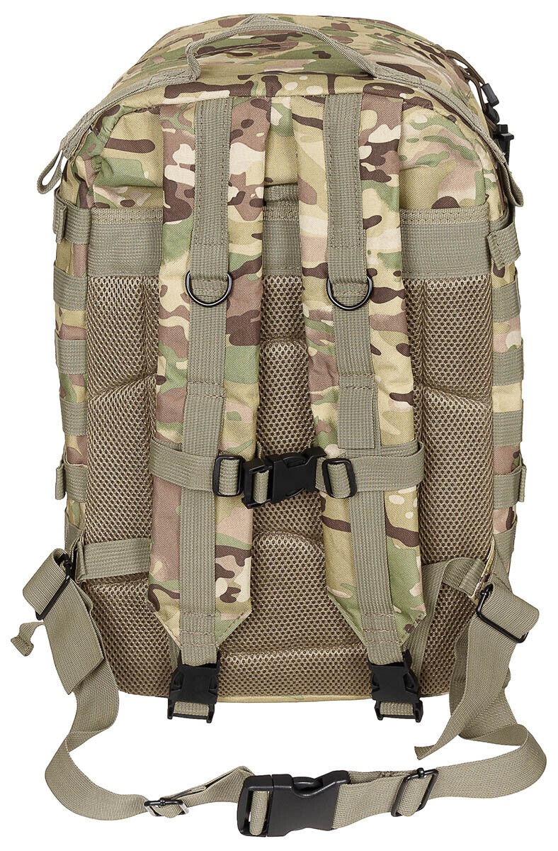 US 40L Backpack Assault II Tactical MOLLE Operation Camo Airsoft MFH Brand
