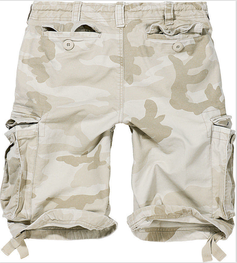 Brandit Urban Vintage Shorts Mens Army Style Military Combat Cargo Outdoor Camo