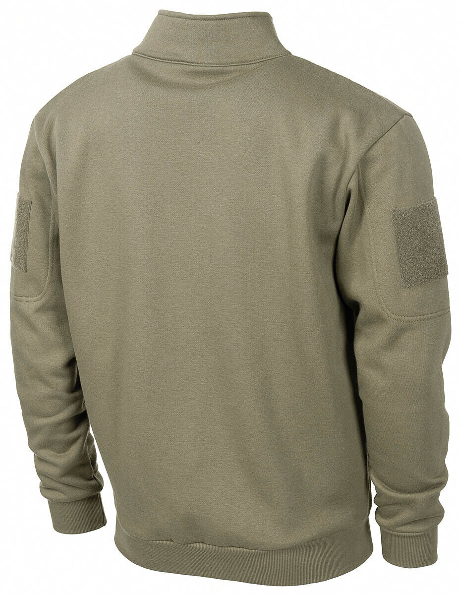 US Mens Tactical Combat Sweater Jacket Military Training Army OD Green