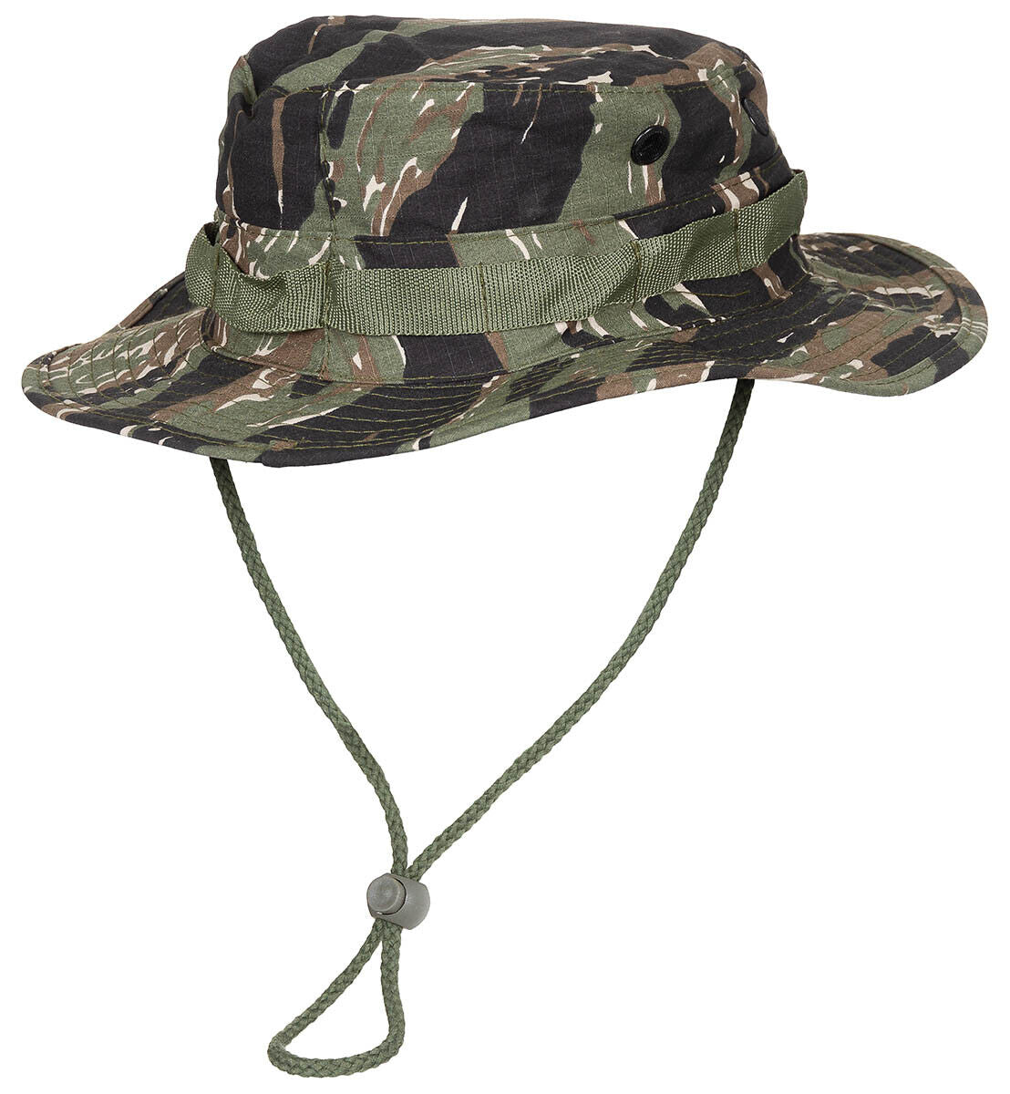 MFH Special Forces Short-Brim Ripstop Camo Army Bush Hat Jungle Military Tiger