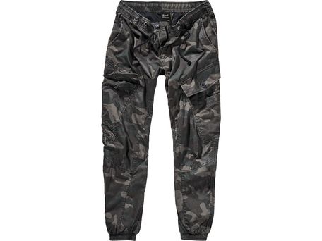 Brandit Ray Vintage Outdoor Hiking Camo Pants Military Army Trousers Mens Cargo