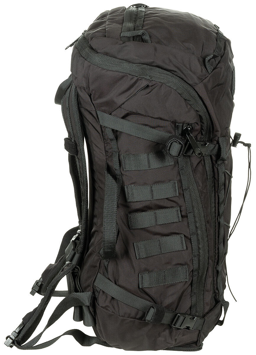 MFH Professional Mission 30 Cordura Backpack - Black, 30 L