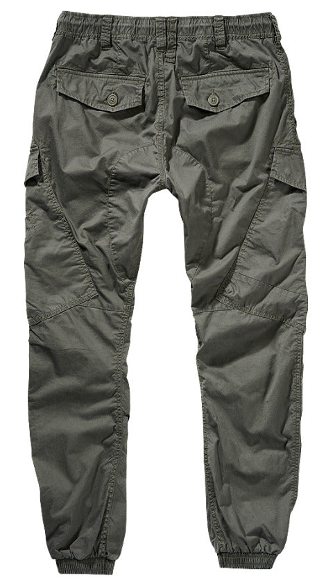 Brandit Ray Vintage Outdoor Hiking Pants Military Army Trousers Mens Olive