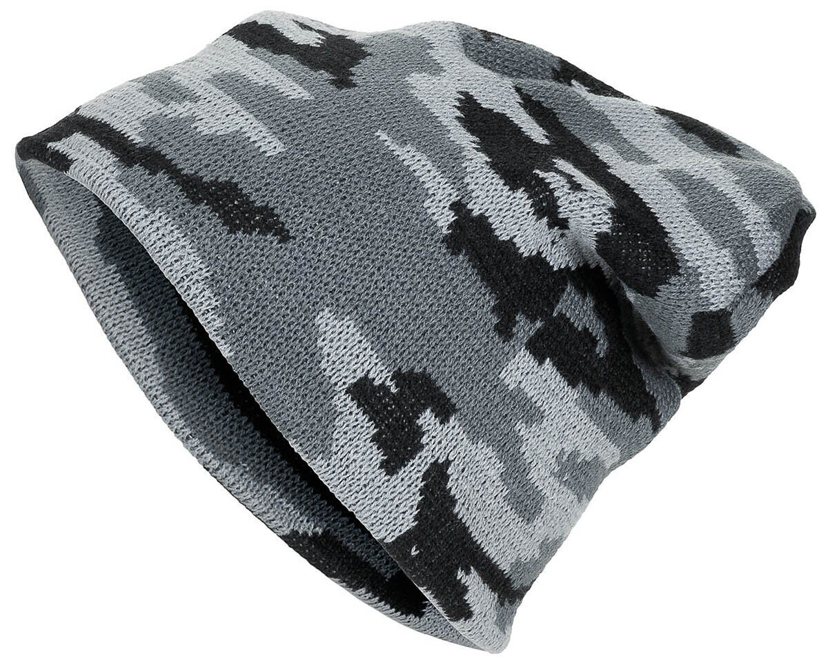 Winter Watch Cap Thick Knitted Beanie Warm Outdoor Military Army Camo Fine Knit
