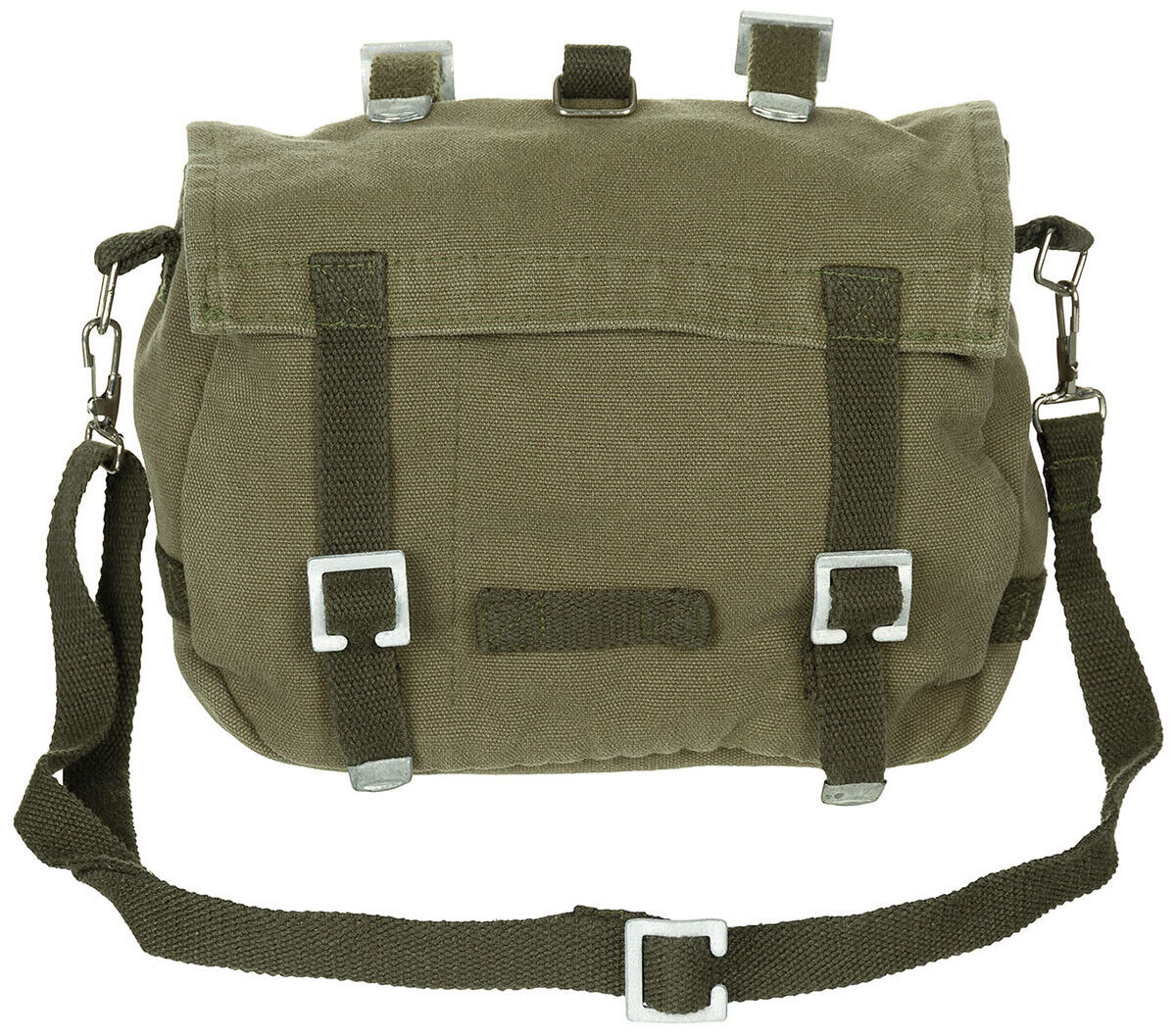 Bundeswehr German Army Combat Bag Resistance Canvas Small OD Green-Stonewashed