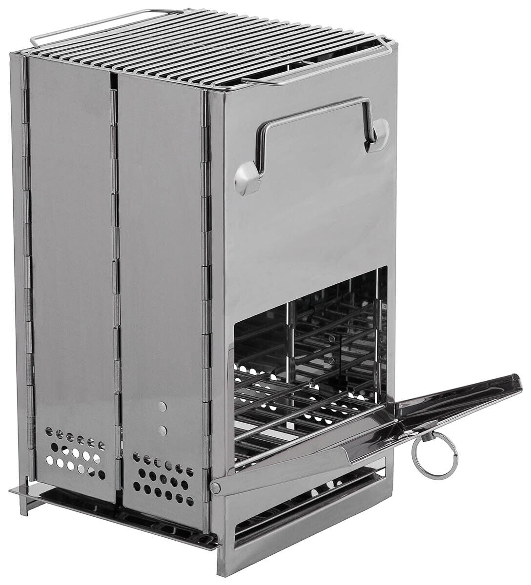 Fox Outdoor Rocket Stove with Grate Foldable Medium