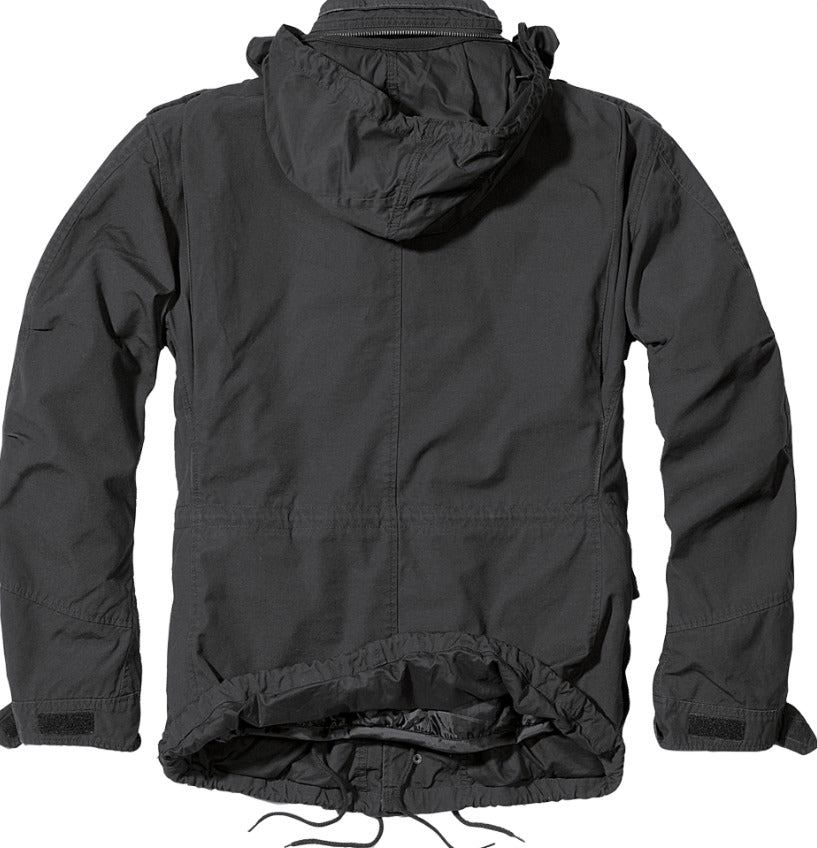 Brandit M65 Giant Jacket Military Tactical Mens Warm Field Outdoor Parka Black