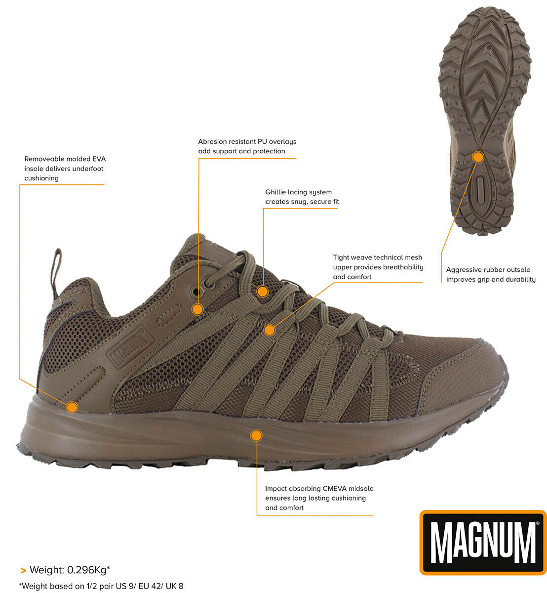 Magnum Low Shoes Magnum Storm Trail Lite Tan
