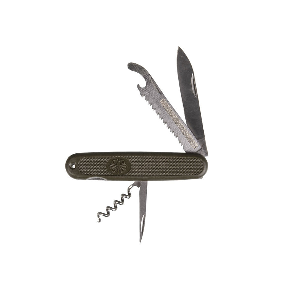 Mil-Tec Bundeswehr German Army Folding Knife Olive GAK-108