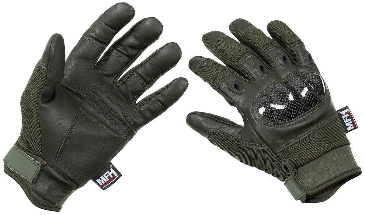 MFH Professional Mission Tactical Gloves OD Green