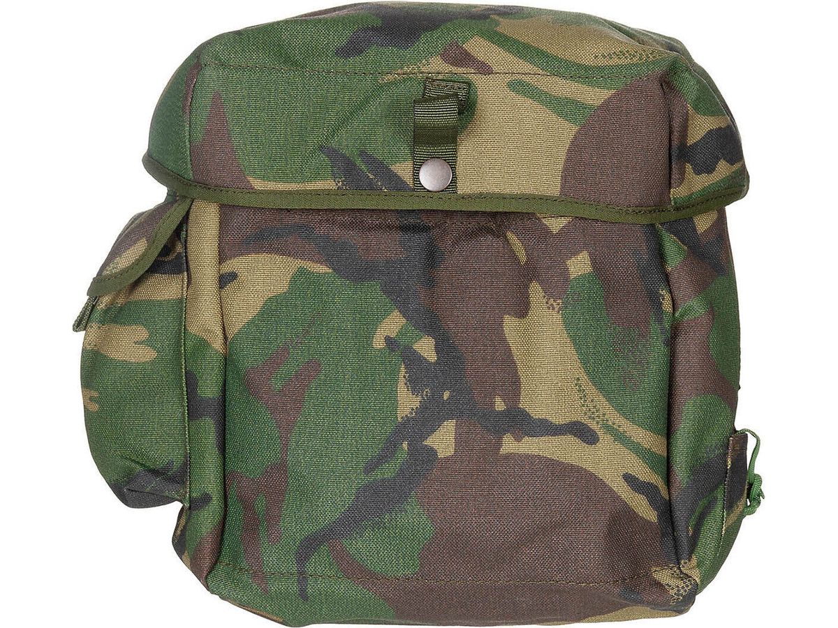 Original British Army Military GB Face Mask Bag DPM Camo Used