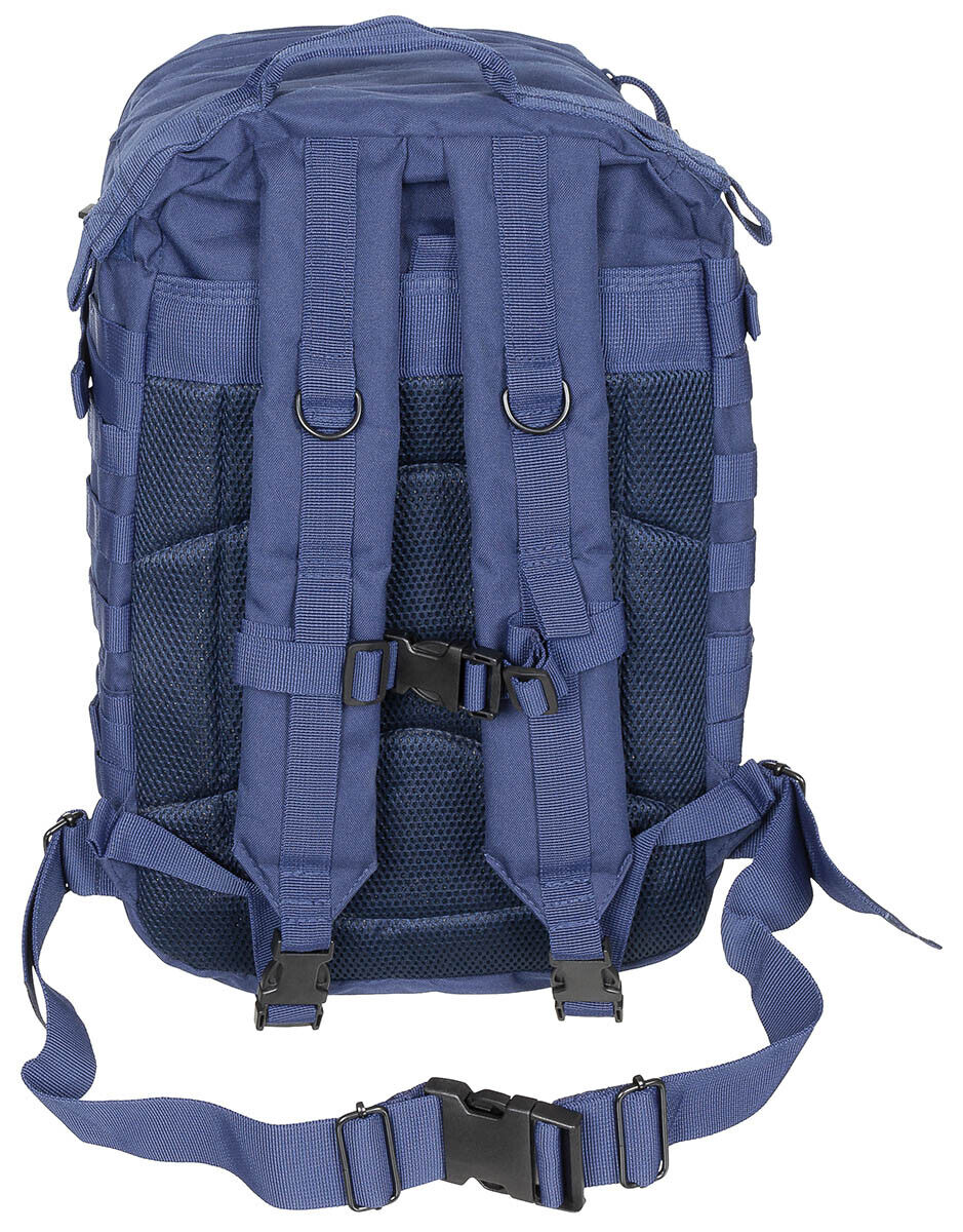 US 40L Backpack Assault II Tactical MOLLE Blue Airsoft MFH Brand