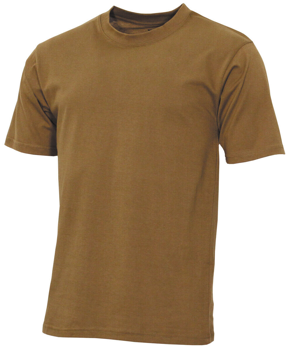 US Mens Tactical Combat T-Shirt Military Training Army Coyote Tan Street Style