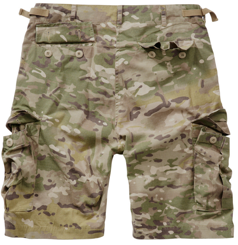 Brandit BDU Shorts Camo Combat Hiking Outdoor Summer Cotton Ripstop