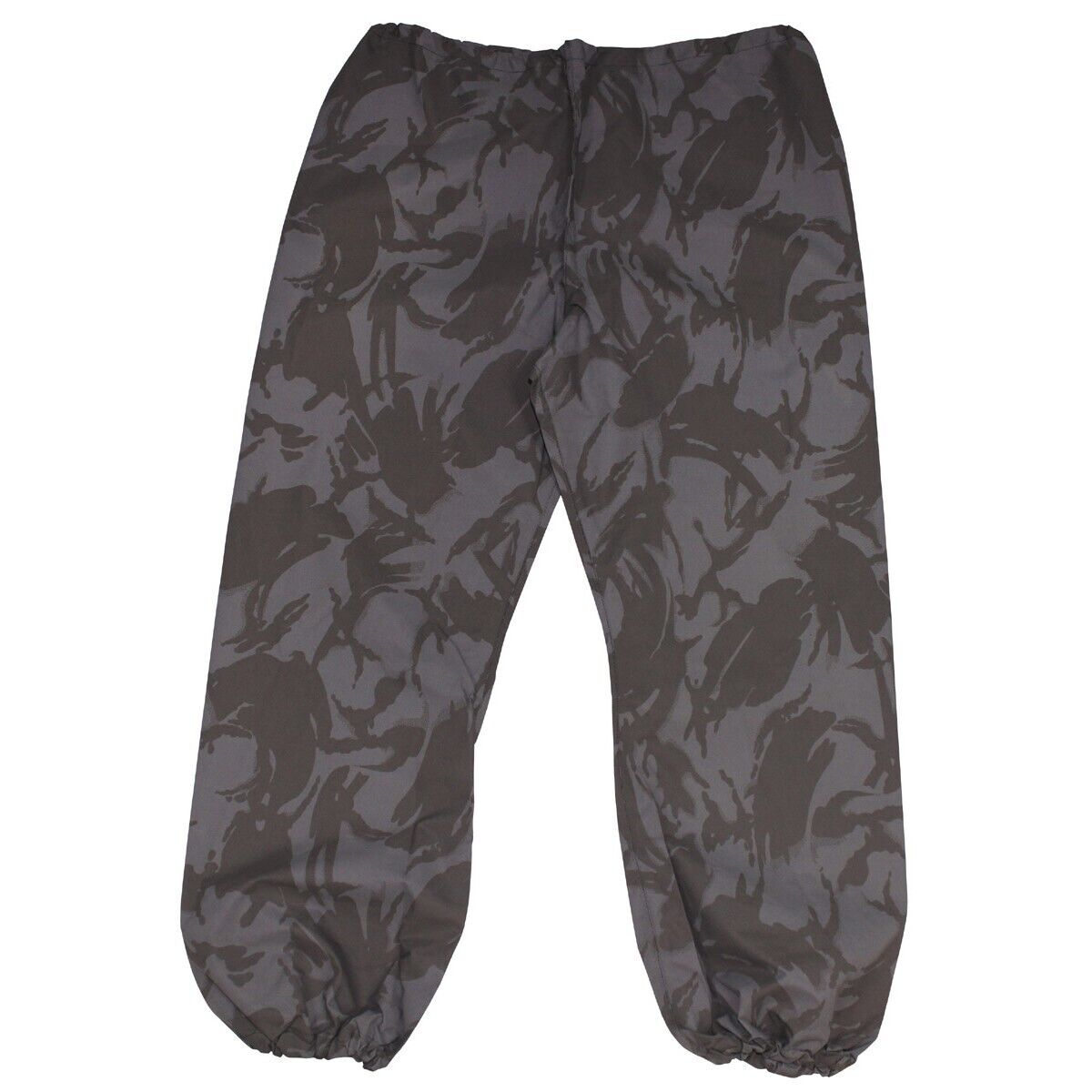 British Army Rain Pants Black Dyed Waterproof Military Surplus Outdoor Gear