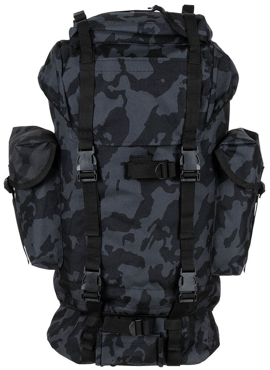 German Army 65L Combat Night Camo Backpack Bundewehr  MFH Tactical Airsoft Mili