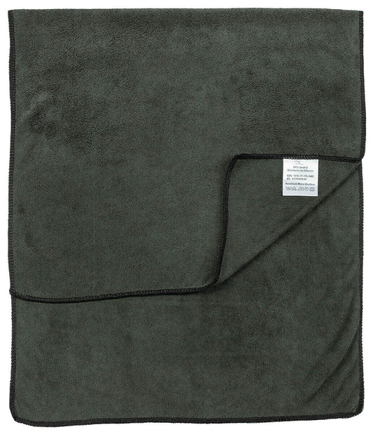 Original Dutch Army Military NL Towel Microfibre, OD Green Used