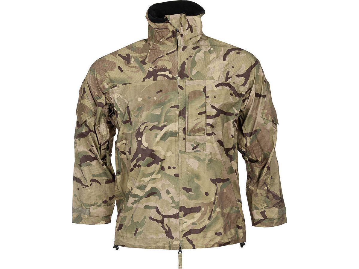 Original British Army Military Rain Jacket Waterproof Lightweight MTP Camo New