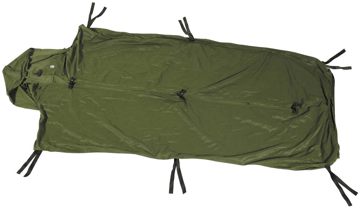 Original British Army Sleeping Bag Lining Green – Used
