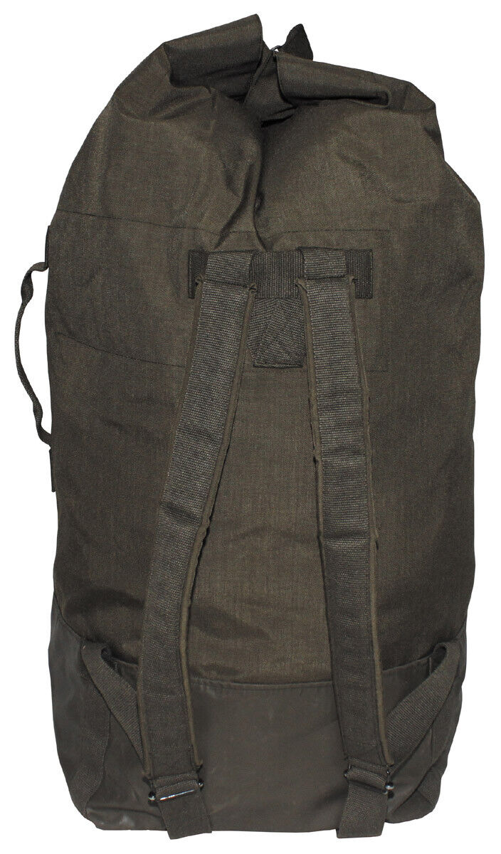 Original Austrian Army Duffel Bag Green 2 Straps – Used