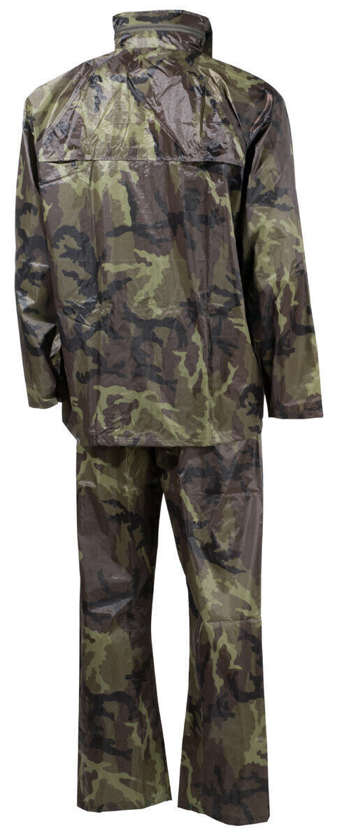 Rain Shelter Cover Military Army 2 Parts Hooded Waterproof Case M 95 CZ camo