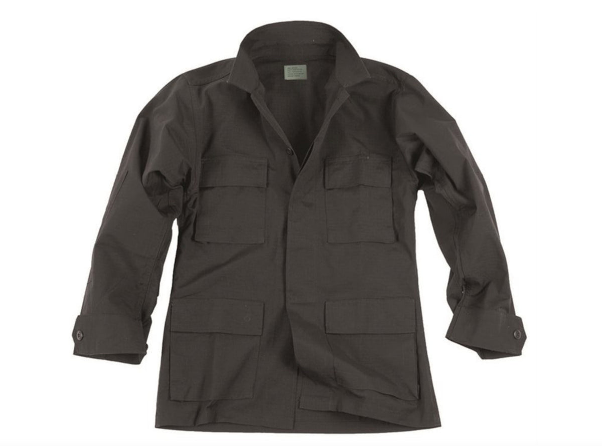 Mil-Tec US Ripstop BDU Field Jacket Black