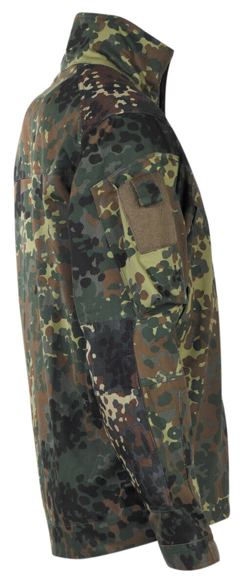 BW Military Jacket Tactical Patrol Combat Army Short Fleckarn Camo Men's