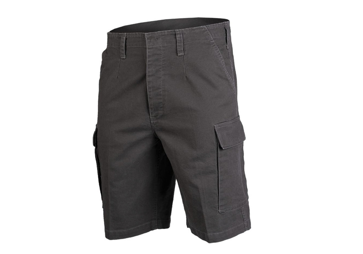 Mil-Tec German Prewash Moleskin Bermuda Olive