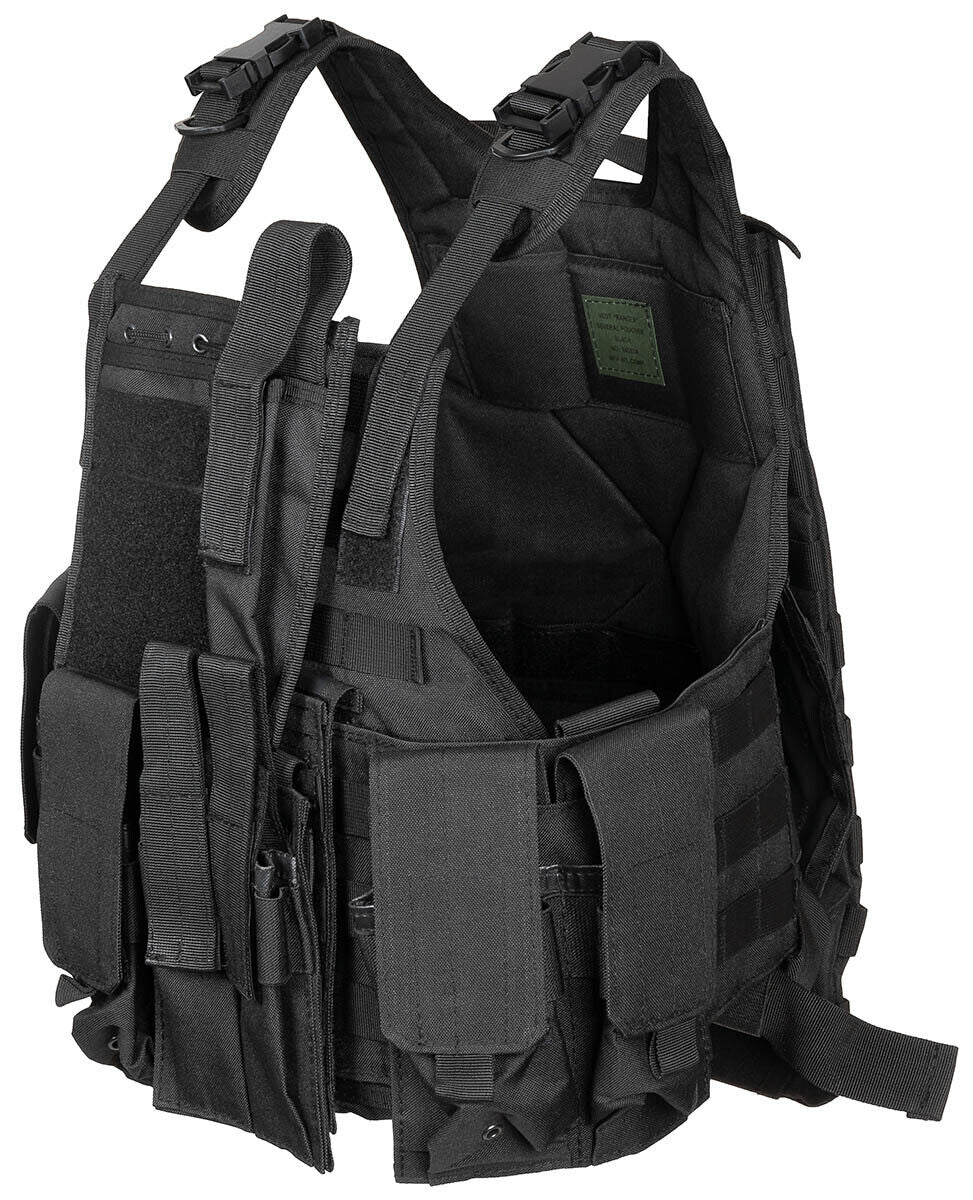 MFH Vest Ranger Several Pouches Black