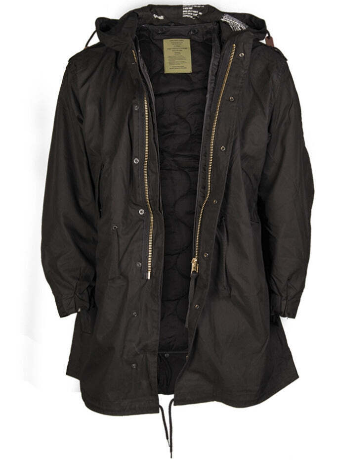 Mil-Tec US M51 Shell Parka with Liner Black