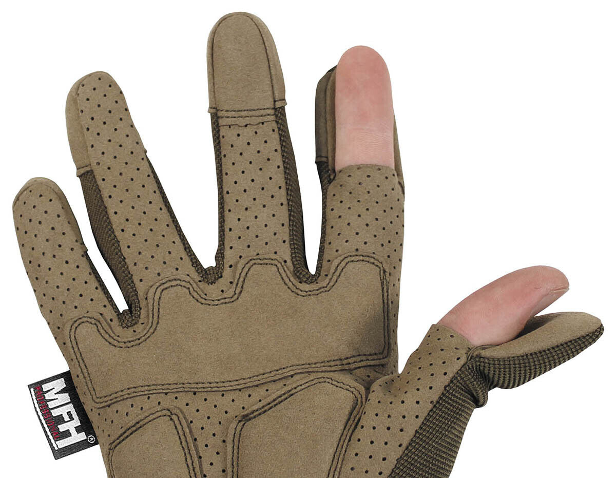 MFH Professional Tactical Gloves Action Tan
