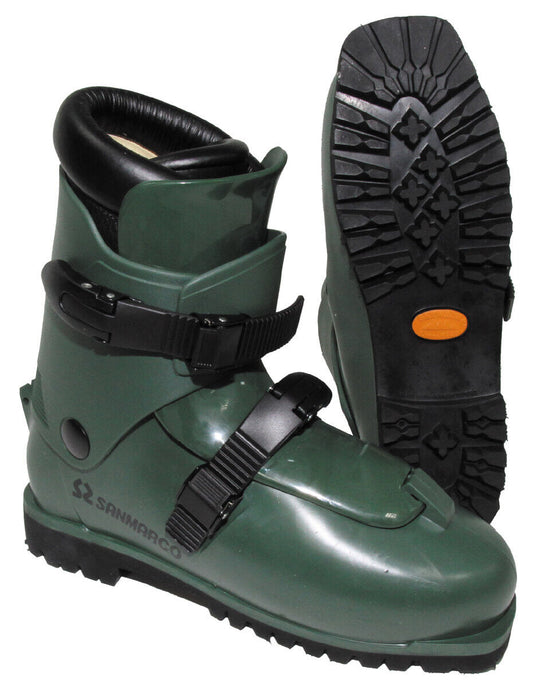 Original Italian Army Mountain Ski Hkiking Boots S2 SANMARCO Size US9 EU43