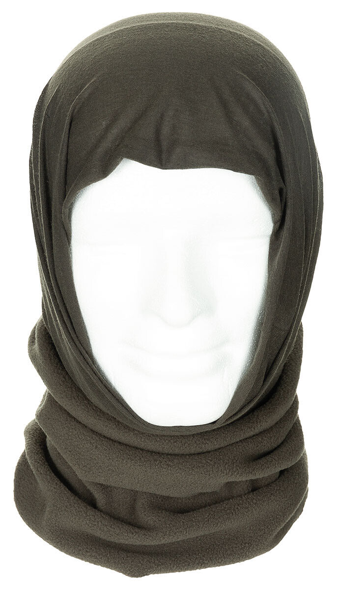 Army Fleece Neck Gaiter One-Size-Fits-All 100% Polyester OD Green